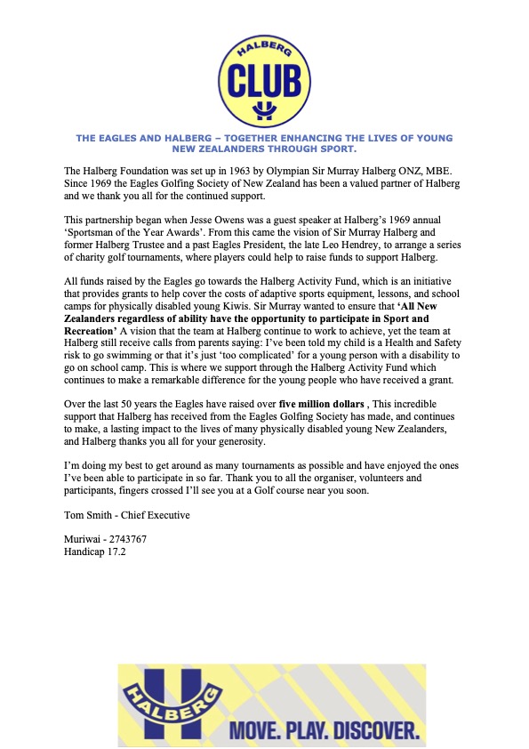 Halberg introduction 2024 TS1